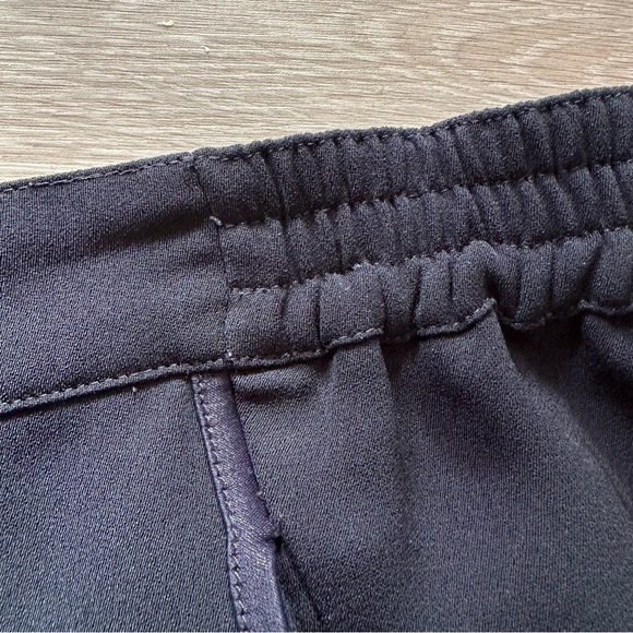 VINCE / Satin Piped Wrap Seam Pant / Navy Blue / Large - Picture 10 of 12